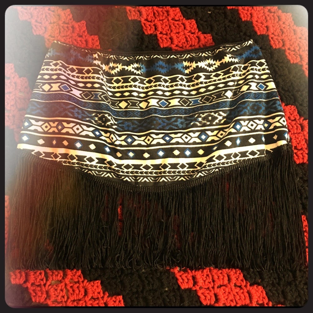 Crop Top With Tassels